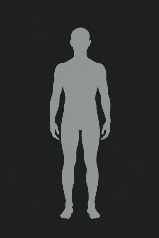 Front body silhouette showing subcutaneous injection sites: abdomen, thighs, upper arm